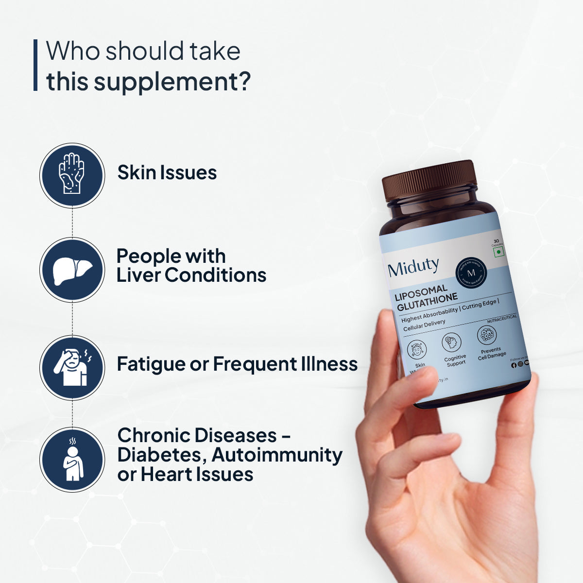 Liposomal Glutathione 40% Supplement for Detox & Immunity Liposomal Glutathione 40% Supplement for Detox & Immunity