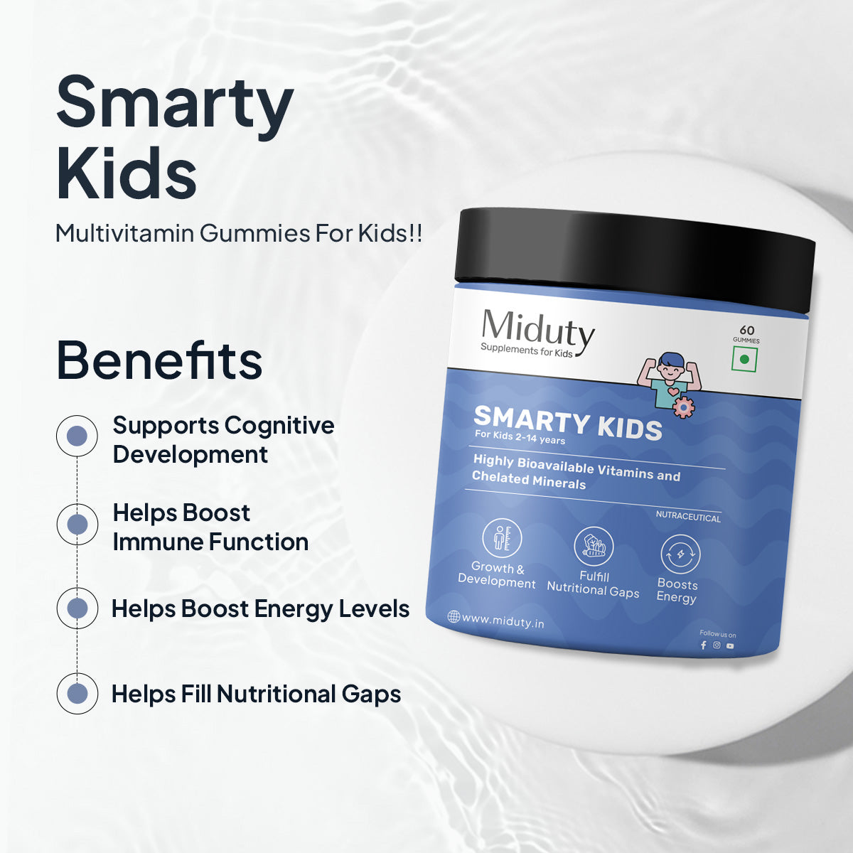 Smarty Kids - 60 Gummies