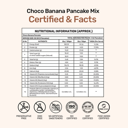 Image 3 of Kids Pancake Mix | Choco Banana Pancake