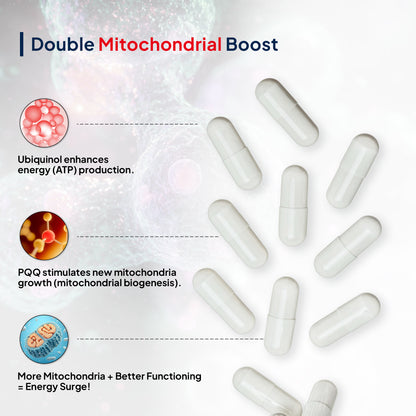 Active CoQ10 + PQQ - 30 Capsules