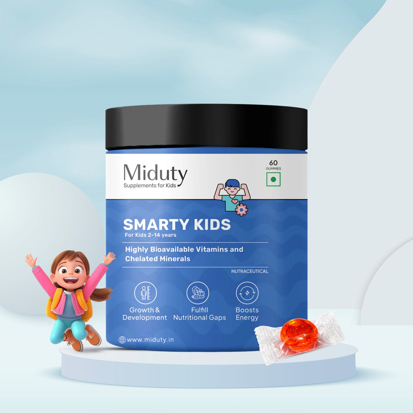 Smarty Kids - 60 Gummies